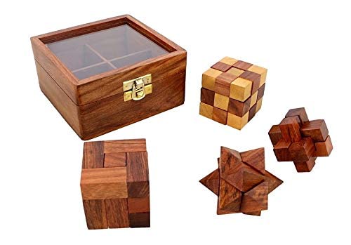 See full amazon price history chart for STAR CRAFT Wooden Puzzle Game Handcrafted Pure Natural Rosewood Puzzle Game Set Brain Teaser for Teens and Adults & Childrens Puzzle Set (Set 4) STAR CRAFT Wooden Puzzle Game Handcrafted Pure Natural Rosewood Puzzle Game Set Brain Teaser for Teens and Adults & Childrens Puzzle Set (Set 4) (B08S37FSF5) Amazon Price History, Amazon Price Tracker