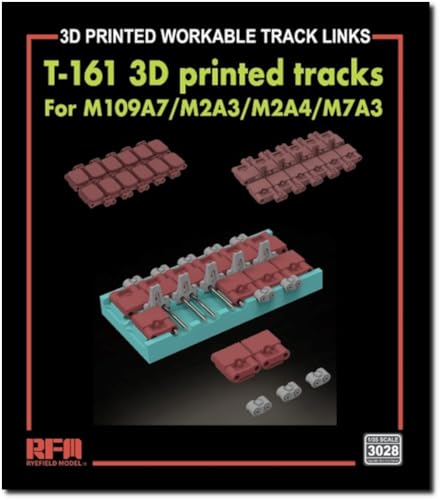 Chenilles T161 Ryfield Model RFM3028 pour M109A7 M2A3 M2A4 M7A3 1/35