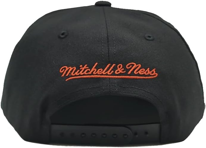 Mitchell & Ness New York Knicks New Swingman Pop Black Blue Era Snapback Hat Cap