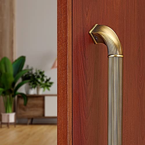 Image of LAPO Liva Door Handles for Main Door /Main Door Handle /Glass Door Pull Handle /Door Hardware (24 inch, Pack of 1, Antique Finish)