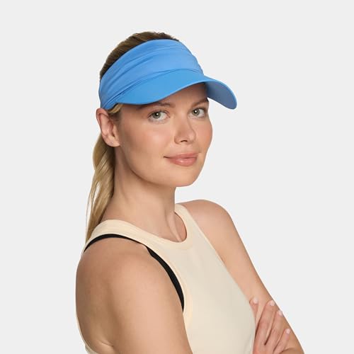 Image of MISSION Cooling Stretchy Visor - Unisex Visor Hat for Men and Women, No Slip Band, UPF 50 Sun Protection Visor