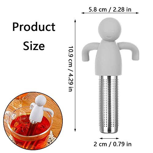 2 Pezzi Filtro Infusore per Tè, Infusori da Tè in