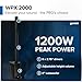 Gemini Sound WPX-2000 Active Column Line Array Speaker 1200W Peak Power Portable PA, Bluetooth Bundle with Gemini GMU-M100 Handheld UHF Wireless Microphone System w/Plug-in Receiver 512 to 541.7 MHz