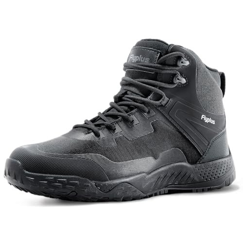 Image of Men's Military Tactical Boots Waterproof Lightweight Hiking Boots Durable Non-Slip Combat Boot