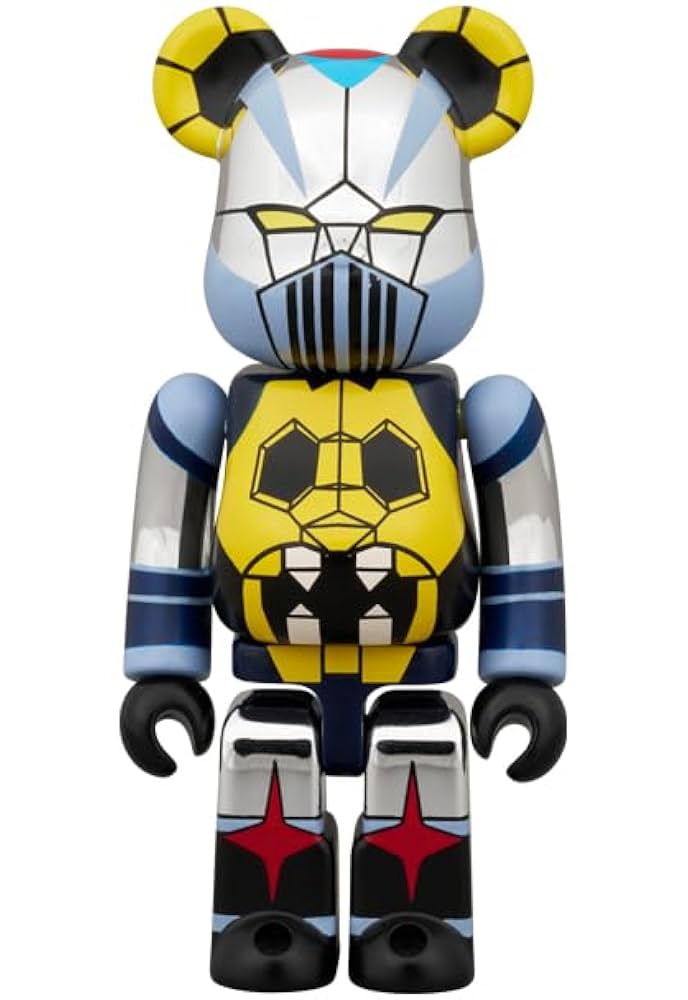 MEDICOM TOY - BE@RBRICK ガイキング メッキVer. 100％ &amp; 400％ Amazon.co.jp: BE@RBRICK ガイキング メッキVer. 100％ & 400