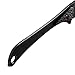 Benchmade - Altitude 15200 Knife, Drop-Point Blade, Plain Edge, Coated Finish, Black Handle