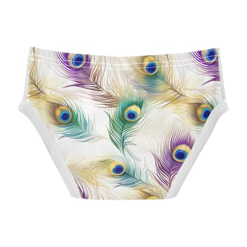 Peacock Feather Toddler Boy's Underwear 2T 202a86872