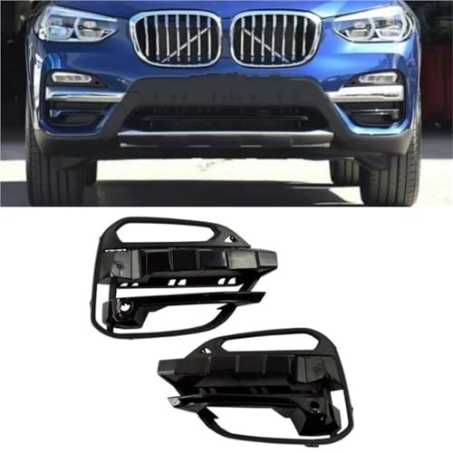 Grille avant grilles avant pour pare-choc de BMW X3 G01 2019 gauche droite plastique - 2