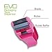 ABEL EVO Packing Tape Dispenser, Pink, 2 Inch Wide Ergonomic Tape Gun for Packing Boxes, Shipping Moving Mailing Box Sealing Carton Packaging, Lightweight Hand-held Heavy Duty Tape Cutter
