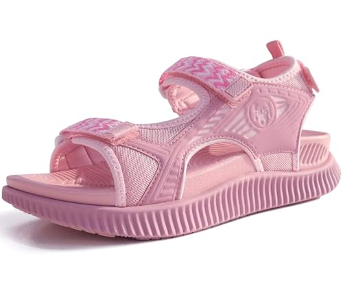 Image of KuaiLu Womens Orthopedic Walking Sandals with Comfortable Arch Support Plantar Fasciitis Relief Summer Outdoor Hiking Sport Recovery Adjustable Strap Athletic Chunky Cushion Shoes