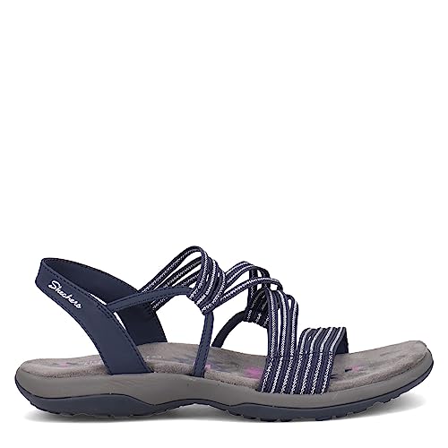 Skechers Skechers Women's REGGAE SLIM - STRETCH SLINKY, Navy, 11 M US
