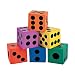 Fun Express - Foam Dice Assortment - Toys - Games - Indoor & Mini Game Sets - 12 Pieces
