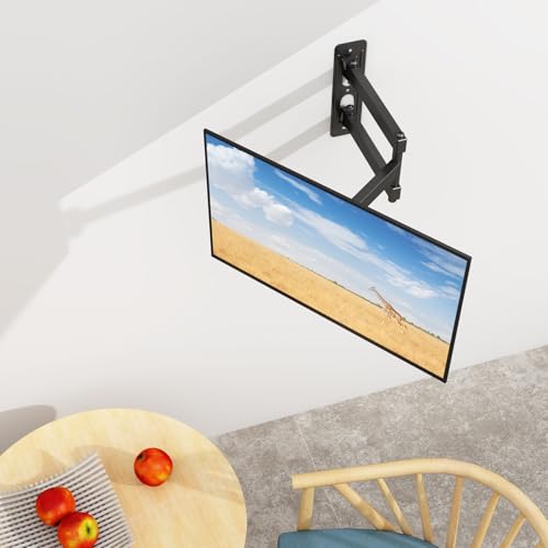 image for USX MOUNT Full Motion TV Wall Mount - Universal Single Stud Corner Bra