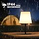 FUYO 2 Stück LED Akku Outdoor Tischlampe mit 8 Farben Dimmbar Kabellos Tischleuchte Tragbare Farbwechsel Nachtlicht Lampe für außen garten schlafzimmer camping ostern dekoration