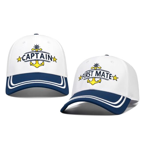 Image of Captain Hat for Men Women,Cool Boat Gifts for Boat Owners,Boating Gifts Accessories for Dad
