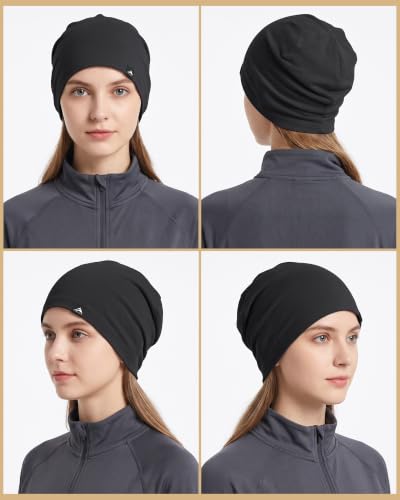 GXCROR Lightweight,Running Skull Cap for Men Women,Breathable Beanie Hat | Quick Drying,Stretch Fit,Skin Friendly,Sweat Absorption,Under Helmet,Cycling,Hiking,Outdoor Work,Machine Washable - image 7