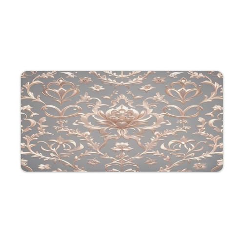 Alfombrilla Grande para Mouse de Goma Rose Gold