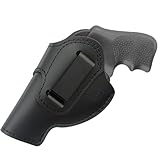 J Frame Revolvers Holster Fits:Ruger LCR SP101/S&W 642 442 43C/Model 60 637 638/M&P340/Bodyguard/Taurus 50 85 856 605/Kimber k6s & Most .38 Special Revolvers (Left)