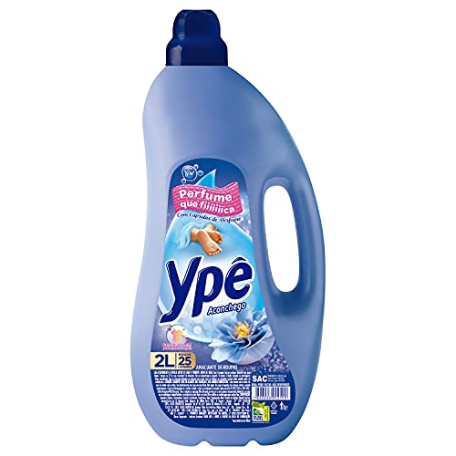 Kit Amaciante Roupa Aconchego Azul Ypê 2 Litros 2un