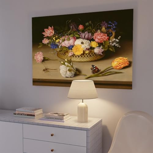 Impression sur toile 40x61 décoration murale Ambrosius Bosschaert