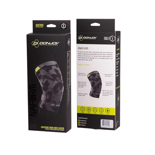 Genouillère de compression rotule ouverte fermée DonJoy Anaform - 3