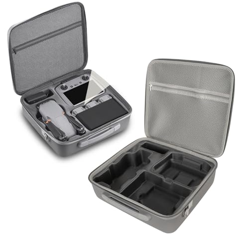 Custodia da Trasporto per Drone AIR3 Borsa Protettiva Portatile in PU per Accessori AIR3 con Spallacci Rigida Impermeabile per AIR3