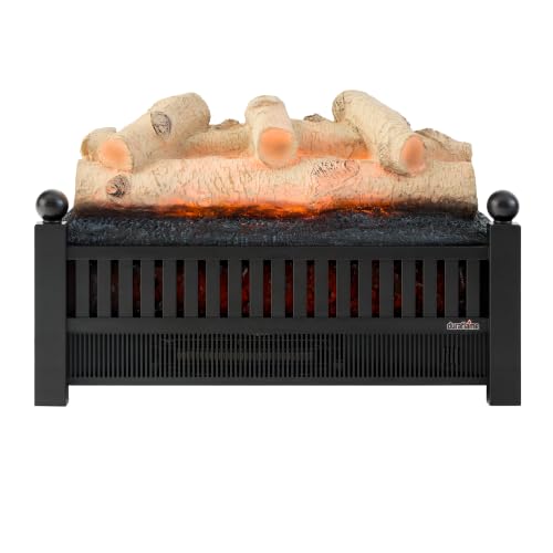 Image of duraflame 20.5-inch Electric Log Set Heater with Remote, Birch