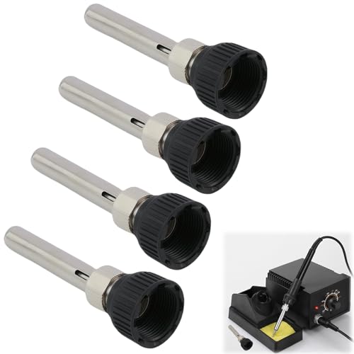 4 Stück Tauchhülse 1/2 Zoll Gewinde, Edelstahl-Schutzrohr für Temperaturfühler, 67 mm Länge, 6 mm Innendurchmesser, 8 mm Außendurchmesser Thermowell für Sensoren in Solar, Wasser, Industrie
