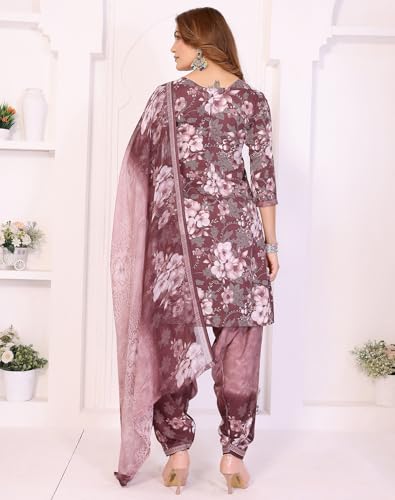 Image of Yashika Women'S Unstitched Crepe Dress Materials | Crepe Salwar Suit For Women | Suit Material For Women Unstitched