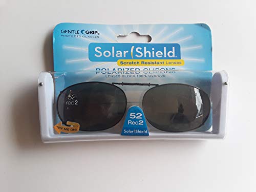 Solar Shield polarized Clipons 52 Rec2 Gray2