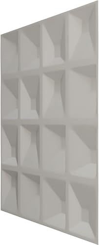 Miniatura 4 de Ekena Millwork 19 58 pulgadas de ancho x 19 58 pulgadas de alto, Tristan EnduraWall decorativo 3D, óxido metálico envejecido (cubre 2.67 pies