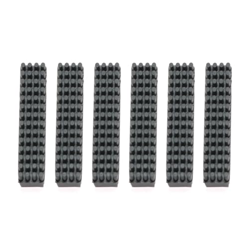 Maxmoral 6PCS A1 Mini Nozzles Brush Replacement Kit 3D Printer Accessories Hotbed Wipe Nozzle Kit Cleaning Brush Silicone Consumable Scraper Tool