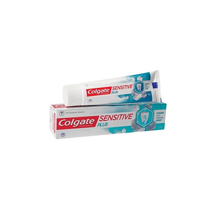 Buy Colgate Sensitive Plus Sensitivity Relief Toothpaste, 70g, With PROARGIN Technology