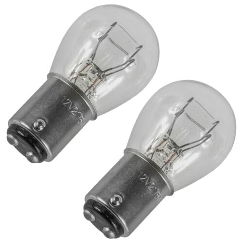 Image of Replacement For Compatible With 12V 21/5W Double Contact Light Bulb for MTD Cub Cadet White Outdoor Troy-Bilt