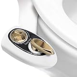 Boss Bidet Bold - bidet attachment for toilet, cleans you in 1.3 seconds. Aesthetic design, Bidet sp