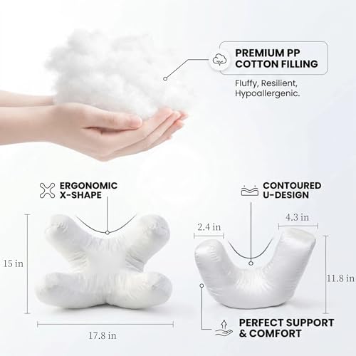 Almohada de poliéster para dormir cómoda y suave miniatura 2
