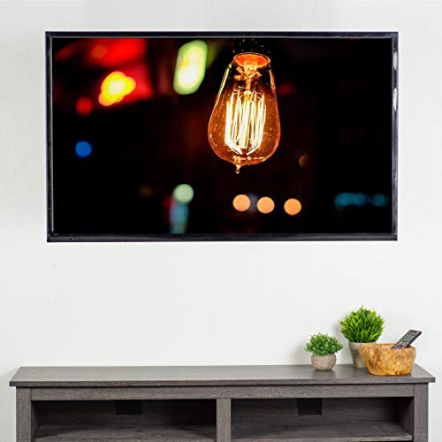 Vivo Premium Aluminum Single Tv Wall Mount For 23 To 55 Inch Screens, Adjustable Arm, Fits Up To Vesa 400X400, Mount-G400B #TOP4