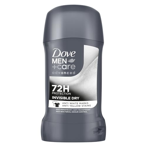 Dove Men+Care Advanced Anti Transpirant Deo Stick Invisible Dry Deodorant mit 72 Stunden Schutz gegen Körpergeruch und Achselnässe 50 ml