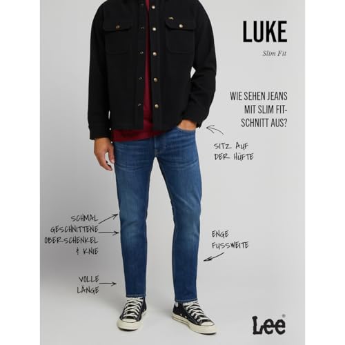 Lee Herren-Jeans Luke, Slim Fit, Tapered Leg 4