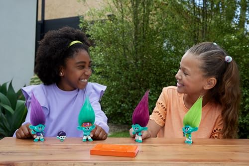 Les Trolls 3 Coffret 5 Petites Poupées Brozone En Tournée Figurines Et + - vue 4