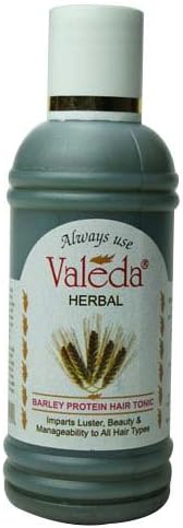 Valeda Herbal Barley Protein Hair Tonic - ' Protein Tonic' to Control Hairfall - Clinically Proved