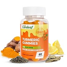 Turmeric Gummies with Black Pepper & Moringa Extract Turmeric Supplement with Natural Plant-Based Support, Enhanced Absorption, Vegan Chewable Supplement, Ginger Gummies 60 Count, Lemon Flavor