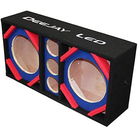 Deejay LED Two 10-in Woofers Plus Three Tweeters BL Cover