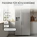 Türscharnier Set kompatibel mit Bosch Siemens 481147 Flachscharnier für Electrolux AEG 4071314258 für Kühlschrank Gefrierschrank für Miele 5546050