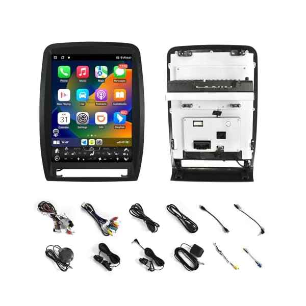 for 2011 2012 2013 Dodge Durango Android Car Radio Upgrade Touch Screen Accessories Wireless Carplay Android Auto Car GPS Navigation Replacement Auto Stereo Head Unit Entertainment Multimedia Player - Image 3