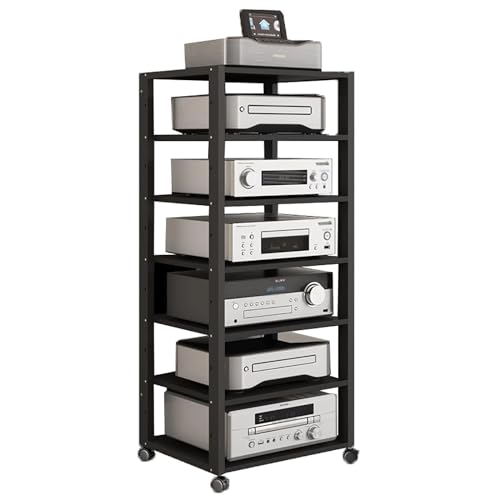 Meuble d'angle mobile pour téléviseur et platine vinyle au salon