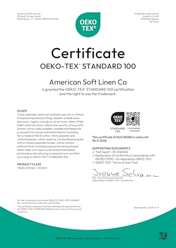 American Soft Linen 100% Carde Cotton 6 Piece Towel Set, 590 GSM Heavy Weight Soft Absorbent Turkish Towels for Bathroom, Burgundy Red