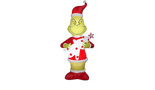 Grinch inflatable christmas decorations amazon Clearance