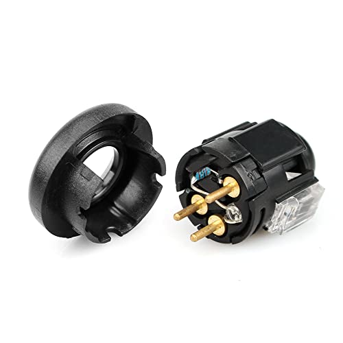Easimor Auto Transmission Overdrive Lockout Switch Gear Shifter Handle Button Cap Bezel Kit Replace For Ford E150 E250 F150 F250 F350 F450 F550 49299 Overdrive Shift Cap Button #TOP2