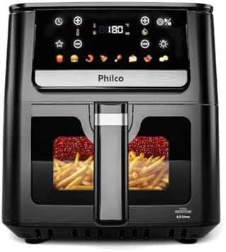 Air Fryer Philco 6,5L Visor Glass 1700W ...